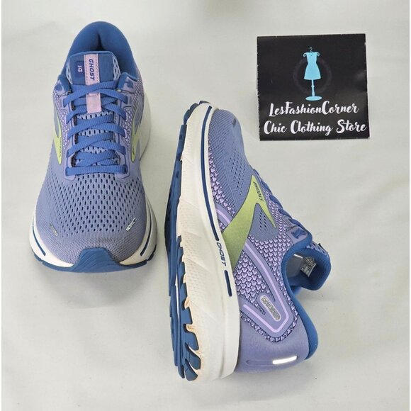 Brooks Women's Purple White Ghost 14  Running Shoes Size 9.5 2855 - Picture 13 of 16